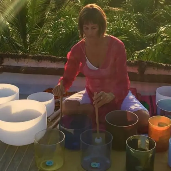Cynthia Kendall — Crystal bowl practitioner & sacred space facilitator in Tulum
